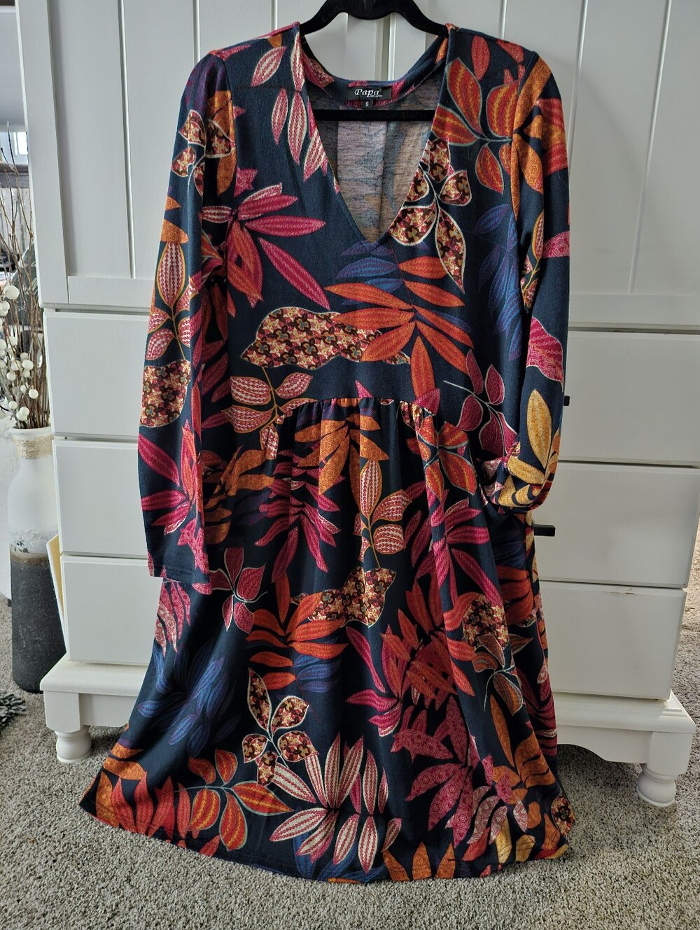 Papa Vancouver Dress (Front Pockets) Sz S